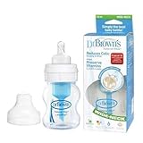 Dr. Brown`s - Natural Flow Wide-Neck Baby Bottle - 4 oz. - 2 Count by Dr. Brown's