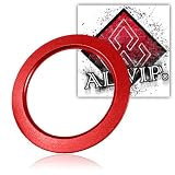 ALWIP（アルウィップ）【トヨタ・スバル】対応 エンジンスタート スターターリング アルミカバー (レッド)