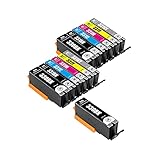 【pomme】 BCI-331+330/6MP×2 ＋ BCI-330BK 染料 お得な13本セット キヤノン対応 互換インク 残量表示機能付 ISO14001/ISO9001認証工場 (BCI-330 331)