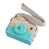 かわいい木のおもちゃのカメラキッズ女の子の男の子クリエイティブネックカメラの写真の小道具