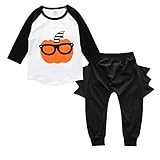 Burning Go　ハロウィン カボチャ 子供服 ベビー服 スーツ 上下2点セット 出産お祝い 旅行 記念日 プレゼント