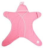 Tuppence & Crumble タッペンスアンドクランブル 星型アフガン Star Wrap スターラップ 11-18ヶ月用 ローズピンク
