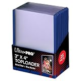 ウルトラプロ トップローダー ホルダー 青枠 (BLUE) BOX (25枚入り)