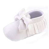 Novolix Lovely Baby Toddler Shoes PU Leather Sandals Tassel Bowknot Casual Shoes Soft Sole Prewalker