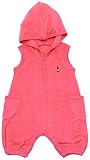 アンナニコラ パイル フード付サルエルロンパース 95cm ピンク AN11-108R E68 日本製