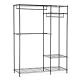 国華園 ハンガーラック・トリプル １個 パイプ径19mm ラック 幅120×奥行45×高さ180cm 14kg エポキシ加工