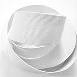 織ゴム 織りゴム 平ゴム カットゴム 白 50mm 幅 30m 手芸 裁縫 洋裁 縫製 ゴム ハンドメイド コルセット 補正下着 腰痛 リハビリ 日本製