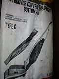 Vacuum Cleaner Bags - Fits Hoover Convertible Upright Bottom Fill - Type C - Bag T-41 - NEW OLD STOC