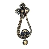 Adonai Hardware Dalphon Decorative Brass Door Knocker