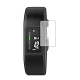 メディアカバーマーケット GARMIN vivosport 機種用【強化 ガラスフィルム 同等の硬度9H ブルーライトカット 光沢 改訂版 液晶保護 フィルム】 互換品