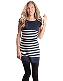 Seraphine セラフィン マタニティワンピース Violeta Stripe ノーティカルストライプニットナーシングマタニティワンピース イギリスサイズ12 ネイビー/アイボリー 授乳対応