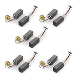 uxcell　モーターカーボンブラシ　エレクトロニクス　ハーマー　11mm x 5mm x 5mm　10本入り