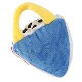 B Blesiya 2色選択　布製　赤ちゃんのため　発達玩具　ぬいぐるみ　ラトル　ベル　ラトルボール　おもちゃ - 三角ラトル