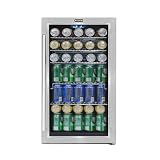 Whynter 冷蔵ショーケース 3.1立方フィート １２０缶 Beverage Refrigerator - Stainless Steel ステンレススチール [並行輸入]