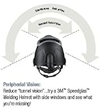 3M Speedglas Welding Helmet 9100 with Extra-Large Size Auto-Darkening Filter 9100XX- Shades 5, 8-13,