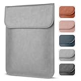 Allinside 13-13.3" Laptop Sleeve for MacBook Air 13 2010-2017 (A1369 A1466)/ MacBook Pro 13 2012-2016 (A1425 A1502)/ Pro 13 CD-ROM (A1278), Synthetic Leather, Gray