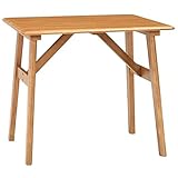 インテリア 家具 便利 おしゃれ ミキモク ダイニングテーブル パフューム ナチュラル 80x75cm WT-80731 ALD ナチュラル