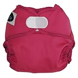 Imagine Baby Products Newborn Hook and Loop Diaper Cover, Raspberry by Imagine Baby Products