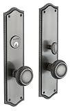 Baldwin 6554。Entr Barclay Single円柱ほぞ穴Handlesetトリムセット、 6554.056.ENTR
