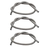 uxcell　発熱体コイル　ヒーター線　シルバーグレー　AC　220V　600W　260mmx4mm　3本入り