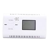 KKmoon 一酸化炭素検知器 一酸化炭素検出器 CO検知器 COアラーム バッテリ駆動 バックライト デジタル LCDディスプレイ