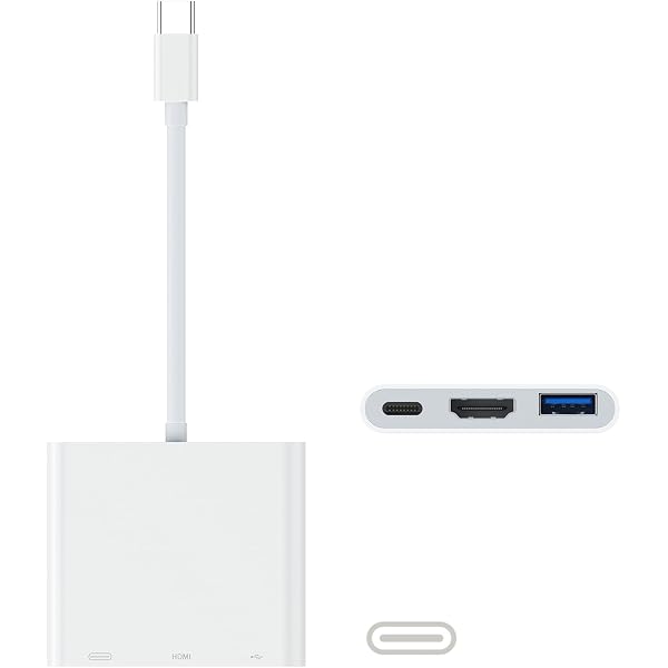 Amazon.co.jp: Apple USB-C Digital AV Multiportアダプタ