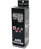 [ザ・ワールドコネクト] 卓球ボール TWCスクール TRボール40+ 3球入り DV009 ＷＨ ４０