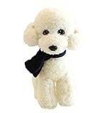 ぬいぐるみ人形高品質の犬の装飾人形ホワイトテディ人形