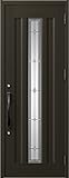 プレナスX 玄関ドア 片開き C13型 W：873mm × H：2330mm 製品色：オータムブラウン(G) 勝手：右勝手 枠：アングル付フラット枠 LIXIL リクシル