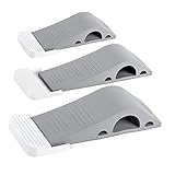 P Prettyia ドアストッパー　3個　ゴム製　ドアストップ　キッズ　プロテクター　全3色 - グレー