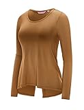 Regna Xレディースラウンドネックレーヨンスパン伸縮性ファブリックとVentilate Active Top with Back Point US サイズ: M カラー: ブラウン