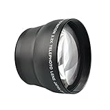 Perfk キャノンDSLRカメラに対応　58mm 　2.2倍　望遠テレコンバーターレンズ　高...