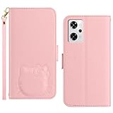 Mo-Somnus OPPO Reno9A / Reno7A 対応 ケース 手帳型 人気 おしゃれ オッポリノ9a おっぽ りの7a 対応 スマホケース 財布型 高級PUレザー 手帳カバー 可愛い美しいシンプル猫パターン マグネット式 スタンド機能 カード収納 耐摩擦 耐衝撃 全面保護 贈り物 (OPPO Reno7A / Reno9A OPG04 6.4 inch 対応) - ピンク