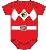 Power Rangers Red Ranger Infant Baby Romper Snapsuit Costume (6-12 Months) Color: Red Size: 6-12 Mon