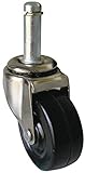 Shepherd Hardware 9197 2-1/2-Inch Stem Caster with 7/16-Inch Stem Diameter, 85-lb Load Capacity by S