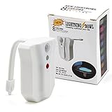 Ayoguトイレライト8-color with 2モードモーションセンサーLED、ライト検出Toilet Seatライト AyoGulightG