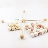 Mamimami Home ベッドメリー 赤ちゃん 知育玩具 ウールのボール モビール DIY 材料パッケージ