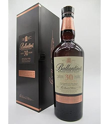 Amazon.co.jp: 【旧ボトル】 バランタイン 30年 木箱入り 40度 700ml
