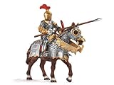 Schleich Fleur De Lis Knight with Lance of Horse [並行輸入品]