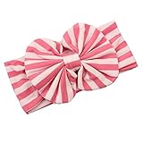 FEITONG ( TM ) 2015新しいかわいいベビーガールズBigストライプリボン結び伸縮性ヘッドバンドヘアby FEITONG