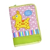 ニックナック ロディ 母子手帳ケース イエロー×ピンク