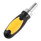 1Pc 1/4 "ストレートシャンク 多機能 ラチェット六角形ドライバー ハンドルツール