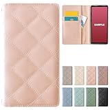 Galaxy A53 5G SC-53C SCG15 ケース カバー 手帳型 SC53C SC-53Cケース SC53Cケース SCG15ケース GalaxyA535G 手帳型ケース 手帳ケース スマホケース キルティング ピンク