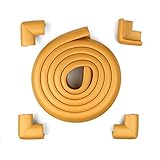 Tritina 7ftコーナーガードとエッジバンパー - [6.5ftエッジクッション+ 4コーナークッション]プレミアムチャイルドプロテクションプロテクター、チャイルドセーフティー、ホームセーフティ