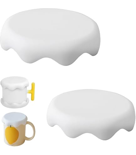 Amazon.co.jp: MAEXUS マグカップ 蓋 シリコン コースター 2個入り 雪