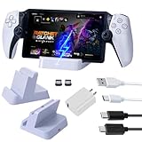 PS Portal 用充電スタンド【新登場-AriKroii-psポータブル】 for playstation portal PS5 Portal リモートプレーヤー 用 psポータル用 充電器 Portal ps5 リモートプレイヤー コントローラー 充電スタンドps5 周辺機器 充電ドック 急速充電ポータブルType-C式 充電ステーション 過充電保護 取付簡単 省スペース (ブラック)