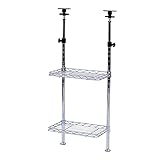 山善(YAMAZEN) 突っ張りシンク上キッチンラック(幅32) 棚2段式 MGTR6132H