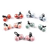 BIANHUAN ヘアゴム こども ボンボン ヘアアクセサリー 子供用 キッズ 10本 セット リボン へあアクセサリー 髪 ゴム かみかざり かわいい おしゃれ キュート 誕生日 プレゼント (B)