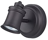 Canarm ICW299A01ORB10 Taylor 1-Bulb Wall Mount Track Light, Oil Rubbed Bronze [並行輸入品]