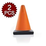 (Price/2 PCS) Aspire Traffic Cone Stress Reliever, 2 3/8" W x 3 1/4" H x 2 3/8" D